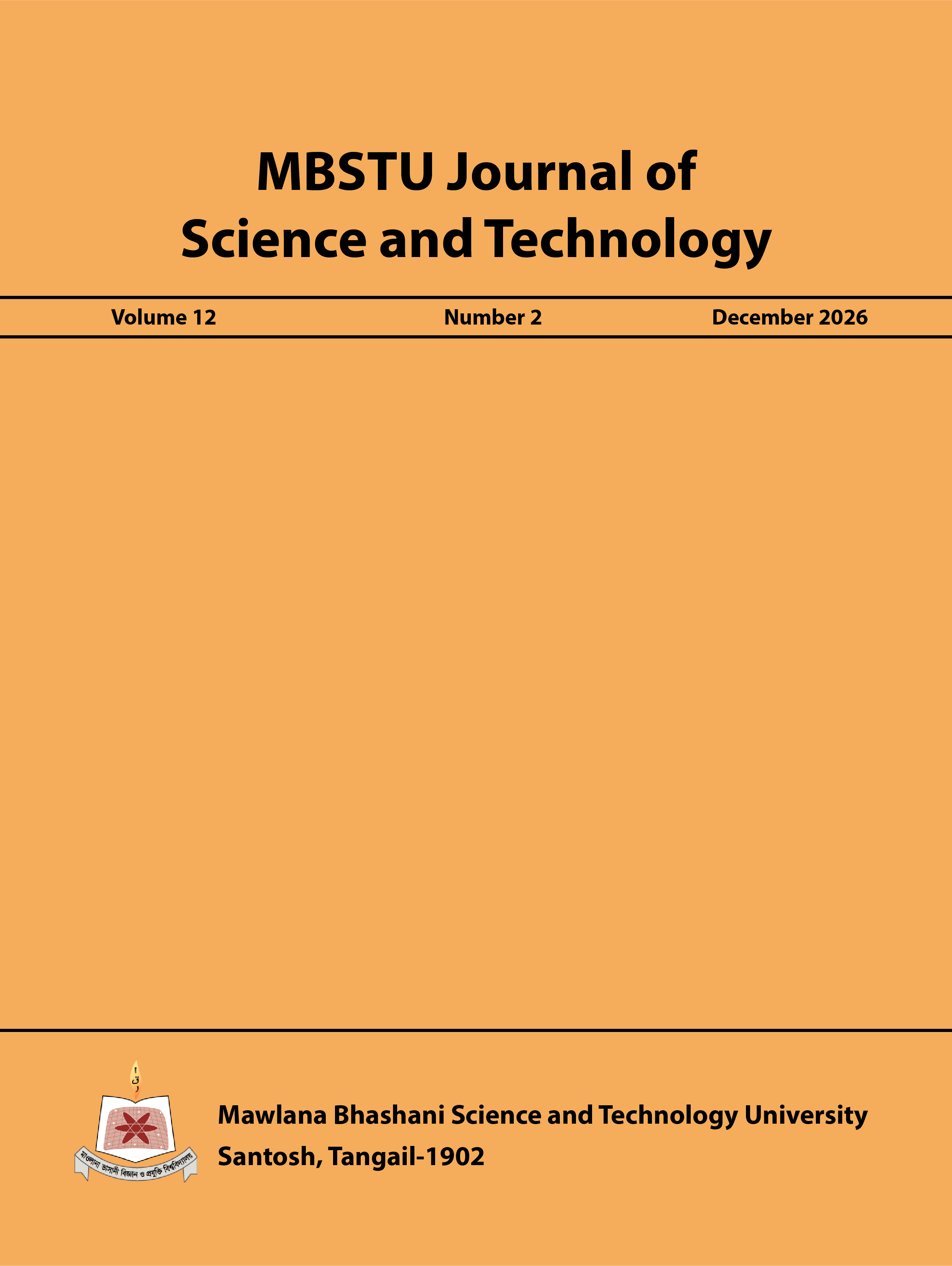 					View Vol. 12 No. 2 (2026): MBSTU Journal of Science and Technology 
				